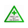 Castle First Aid Kit On Board Sticker Triangle Accessories Styling Graphics Pinstripes STYLING ESSEN