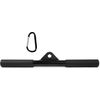 EVMT Compact 15 Inch Pulldown Bar. Essential Home Gym Equipment for Cable Machine. Durable LAT Pulldown Attachments and Tricep Pull Down Attachment. Ideal Home Gym Accessory.