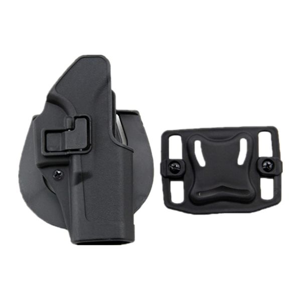 JOYASUS Tactical Airsoft Pistol Concealment Draw Right Handed Paddle Waist Belt Holster Pouch for Glock 17 19 22 23 31 32