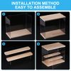 Acrylic Display Case with LED Light 5 Tier Transparent Showcase Display Boxes