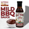 Lem’s Meat Varnish Mild BBQ Sauce – Sweet BBQ Sauce for Meat, Chicken, and More – Gluten Free – Best for Grilling, Smoking & Marinating – 15 oz Bottle