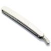 Disposable Straight Razor W/ Pre Inserted Blade Barber Single Plastic - White