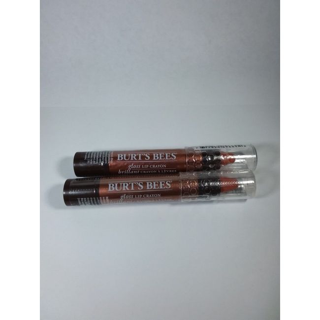 x2 Burt's Bees 100% Natural Moisturizing Crayon, Santorini Sunrise 412