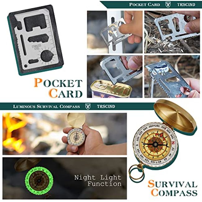 High Quality Perfect Gift Survival Gear Kit Camping Accessor - Tactical Dad