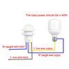 JZK 2x AC 110-220V PIR motion sensor module, pir infrared motion sensor detector switch for led lighting, pir sensor for ceiling light/downlight, light sensor module
