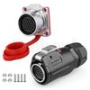 24 Pin Female Quick Connect Waterproof Power Connector