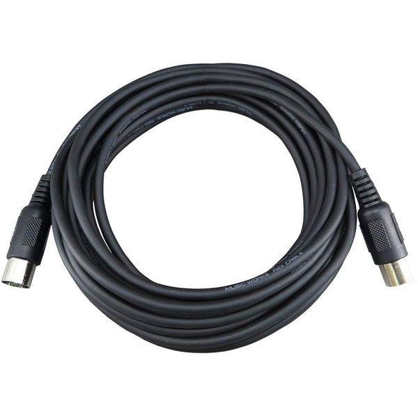 MUSIC WORKS MDC-7.0 MIDI Cable, 2.6 ft (7 m)