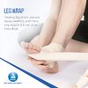 Dynarex Unna Boot Bandage, Individually Packaged, Provides Customized Compression as Treatment for Leg Ulcers with Zinc Oxide, Soft Cast, White, 3” x 10 yds, 1 Unna Boot Bandage