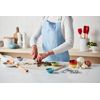Chiffon Pink Stoneware Spoon Rest Durable Nonstick Heat Resistant Kitchenware