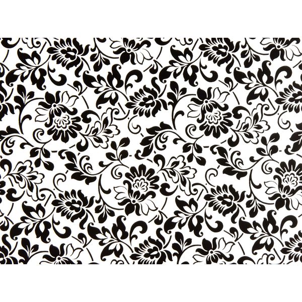 Fablon FAB10247 Heritage Black & White 45cm x 2M roll