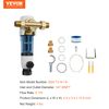VEVOR Spin Down Filter 40 Micron Whole House Sediment Filter for Well Water