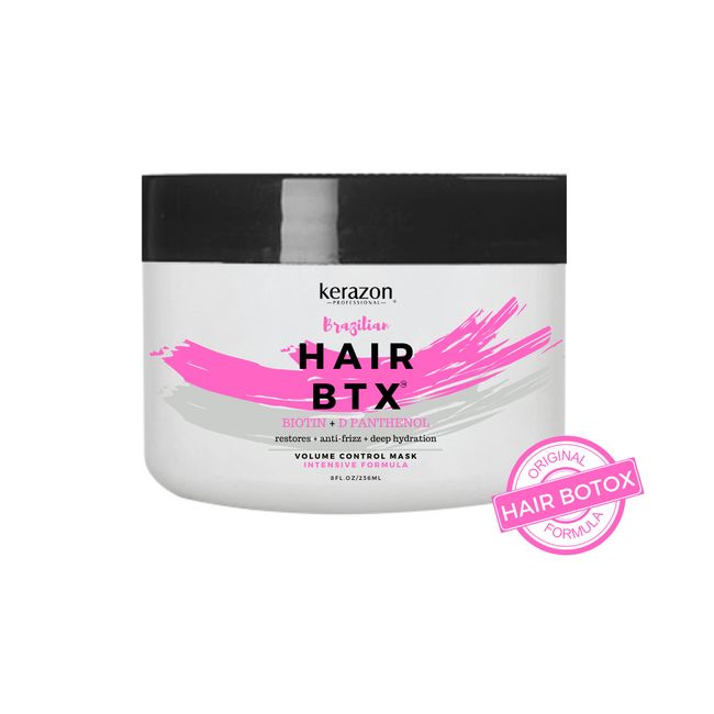 KERAZON Brazilian Hair Botox Treatment Hair Mask 8oz. New look Same formula