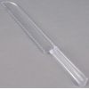 Fineline Settings 2pc Cake Knife & Cutter/Server Clear Premium Plastic Set