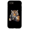iPhone SE (2020) / 7 / 8 Tiger With MMA Gloves for MMA Training Case