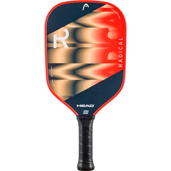 HEAD Unisex-Adult Radical Pro 2024 Pickleball Paddle, Orange, 7