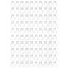 100/200/500Pcs Tattoo Ink Rings Disposable Tattoo Pigment Cup for Tattoo Ink and Eyelash Extension Glue(100pcs)