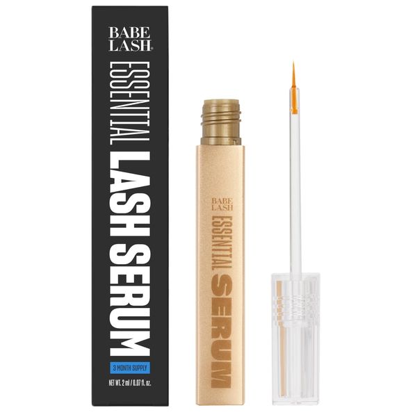 Babe Original Lash Serum - Fuller & Longer Looking Eyelashes, Lash Enhancing Serum, for Natural Lashes and Lash Extensions, 2mL, 3-month Supply