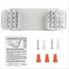 6 Pack LED Emergency Exit Light Adjustable 2 Head With Battery Back-up UL 924