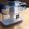 Japanese Pickle Maker, Tsukemono Maker, BPA Free, Made in Japan, 1.6L, Clear x Blue