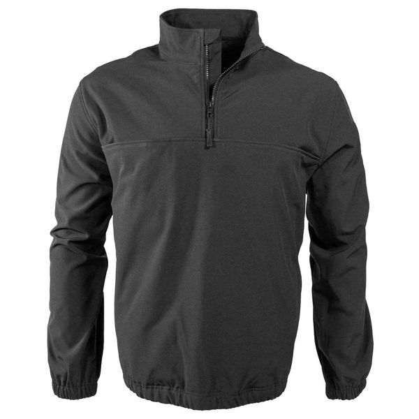 Propper Standard 1/4 Zip Soft Shell Job Shirt, Black, XX Large Long