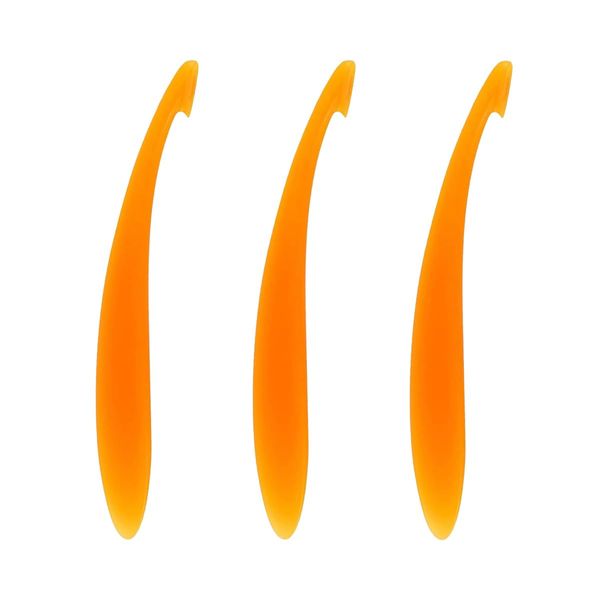 3Pcs Plastic Orange Peeler Long-Handle Orange Peeler Tool for Mango Lemon