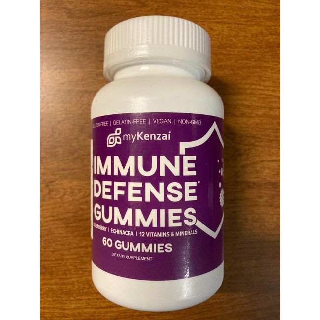 MyKenzai Immune Defense Support Supplement Boost Multi System 60 Gummies