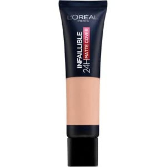 L’Oréal Paris Infaillible 24H Matte Cover Yüksek Kapatıcı Fondöten (25 Rose Ivory, 30 ml)