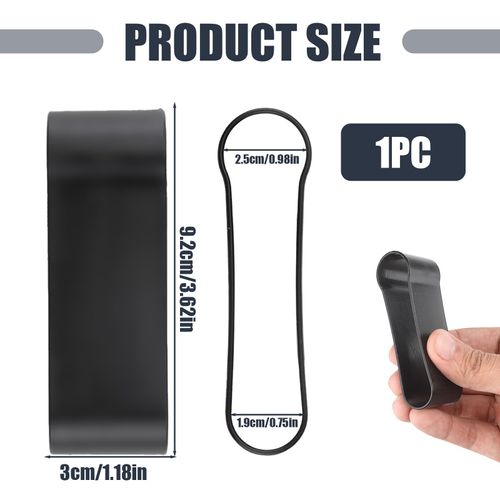 Folding Walking Stick Holder Clip Crutch Accessories Plastic Holder Clip Fits Most Folding Sticks Crutch Binding Rope Fixing Clip Binding Durable and Convenient Ring Binding for Foldable Trekking Pole