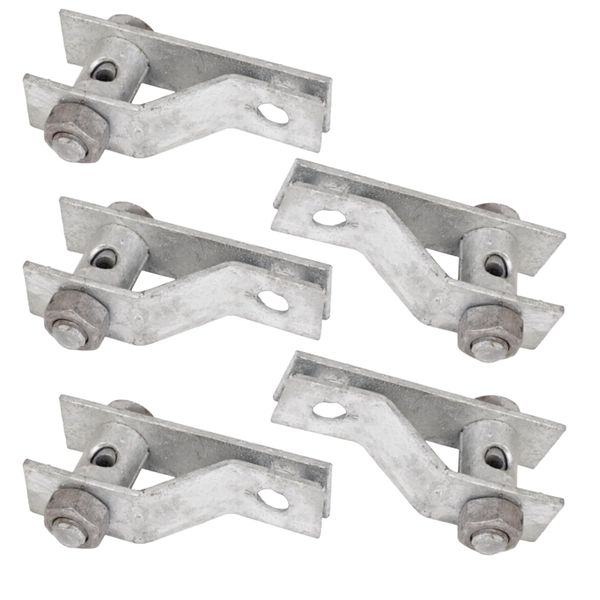 5 Pack Ferrule Locking Winders Chain Link Fence Post Strainer Fencing Line Wire