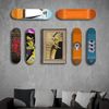 BOOSTEADY 2 Pack Skateboard Wall Mount Skateboard Hanger for Skateboard Deck Display and Storage, Floating Effect…