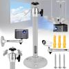 dcas Mini Projector Holder Wall Mount, 1/4 Universal Projector Ceiling Mount, 360°Degree Rotatable Projector Bracket, Universal Wall Mount Projector Holder, Wall Ceiling Mount for Projector (Bearing