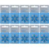 Powerone P675 PP44 German Hearing Aid Batteries, 60 Pack