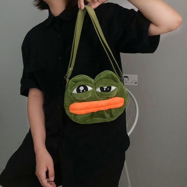 Personality Girl Small Bag Cute Frog Bag Casual Shoulder Messenger