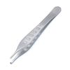 Precise Canada Premium Grade Adson Tissue Forceps 1x2 Teeth 4.75" Micro Point With Fenestrated Handle