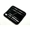 Professional Dental Hygiene Kit, Calculus Plaque Remover Set, Stainless Steel Tools, Tarter Scraper, Tooth Pick, Dental Scaler and Mouth Mirror Instruments. Hygienist Kit, Home Use Tools for Adults
