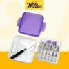 Wilton Deluxe Decorating Piping Tip Set, 46-Pieces