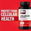 Force Factor Alpha Lipoic Acid 600mg Capsules-Support Healthy Glucose Metabolism