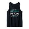 Lock Picking Design Gift - Lock Picking Solves Them All! Tank Top