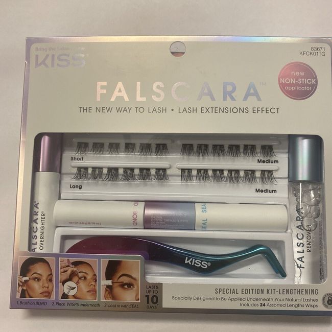 Kiss Falscara Lash Extensions SPECIAL EDITION STARTER KIT #83671