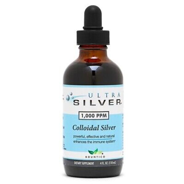 ENVIO GRATIS!! Ultra Silver - PLATA 1000 ppm 4 oz con gotero-