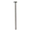 Machine Screws 60Pcs 304 Stainless Steel Fasteners M3 Knobs Screws,Cross Head Phillips Pan Head Screws Bolt,Cabinet Handle Knobs