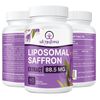 Liposomal Saffron Supplements 88.5 mg Maximum Absorption 100% Pure Saffron