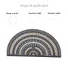Precision Marking Protractor Stainless Steel Angle Protractor Measuring Tool Electroplated Black Woodworking Ruler Angle Measure Tool
