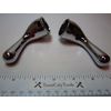 (1WXU3) Chrome Sink Hot And Cold Handle Set New