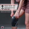 Nordic Lifting Knee Sleeves (1 Pair) Support & Compression for Weightlifting,...