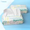 Face Towel 120 Counts, Cotton Tissue Dry Face Wipes for Women, Unscented and Ultra Soft Disposable Face Towel, Cotton Dry Baby Wipes, Make Up Removing Thickening for Sensitive Skin 20x20cm
