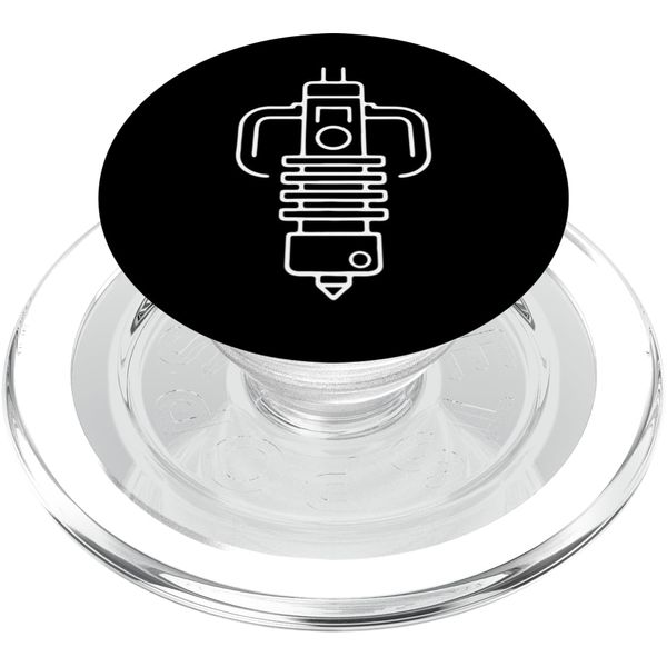 Minimalist 3D Printer Nozzle Design PopSockets PopGrip for MagSafe