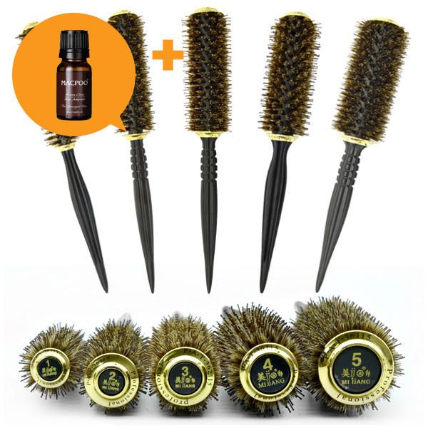 Mi-chan Gold Donmo Poking Hair Roll Brush Comb No. 1-5