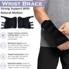 Body-Plus Direct Wrist Support Splint Brace for Right Hand, Large, Black