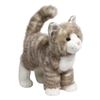 Douglas Zipper Gray Tabby Cat Plush Stuffed Animal